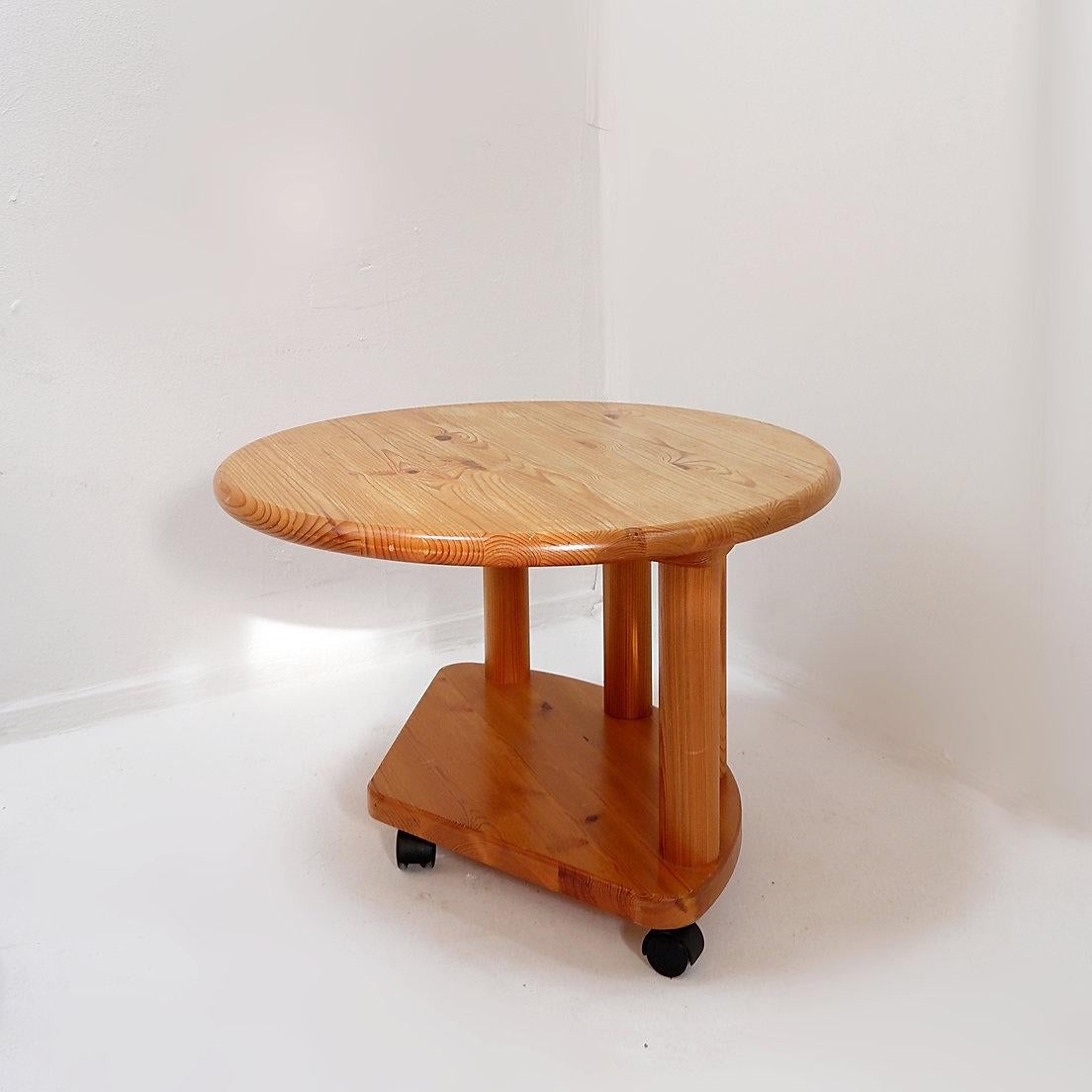 Set of 3 vintage side tables, in the style of Rainer Daumiller in vendita 10