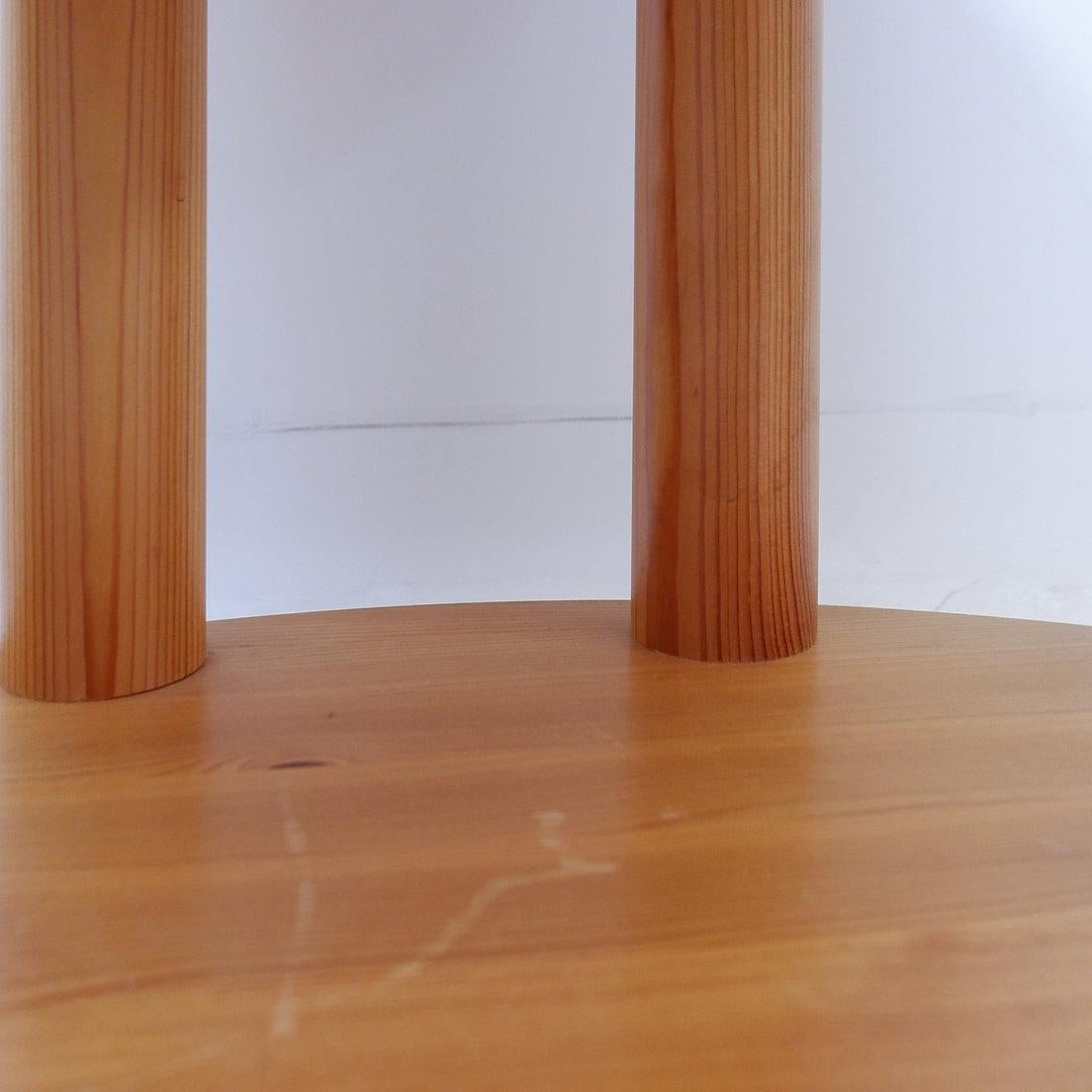Set of 3 vintage side tables, in the style of Rainer Daumiller In condizioni buone in vendita a Linkebeek, BE