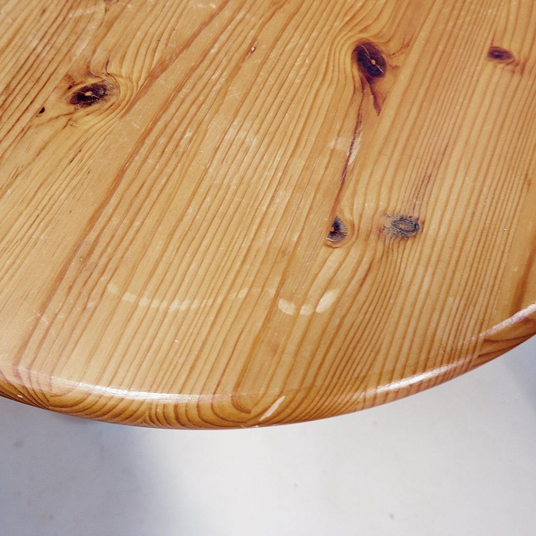 Set of 3 vintage side tables, in the style of Rainer Daumiller in vendita 2