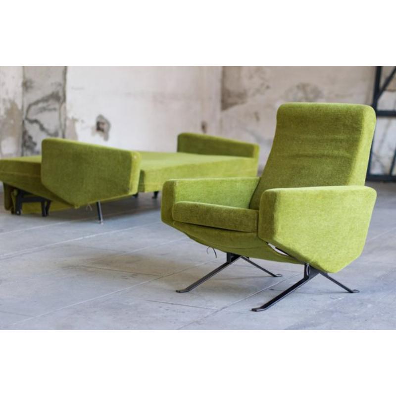 Set of 3 Vintage Sofa and Armchairs by Pierre Guariche from Airborne, 1960s

Vintage Design
A living room set including a sofa and two design armchairs from the 1960s by Pierre Guariche for the Airborne house. Pierre Guariche famous French designer