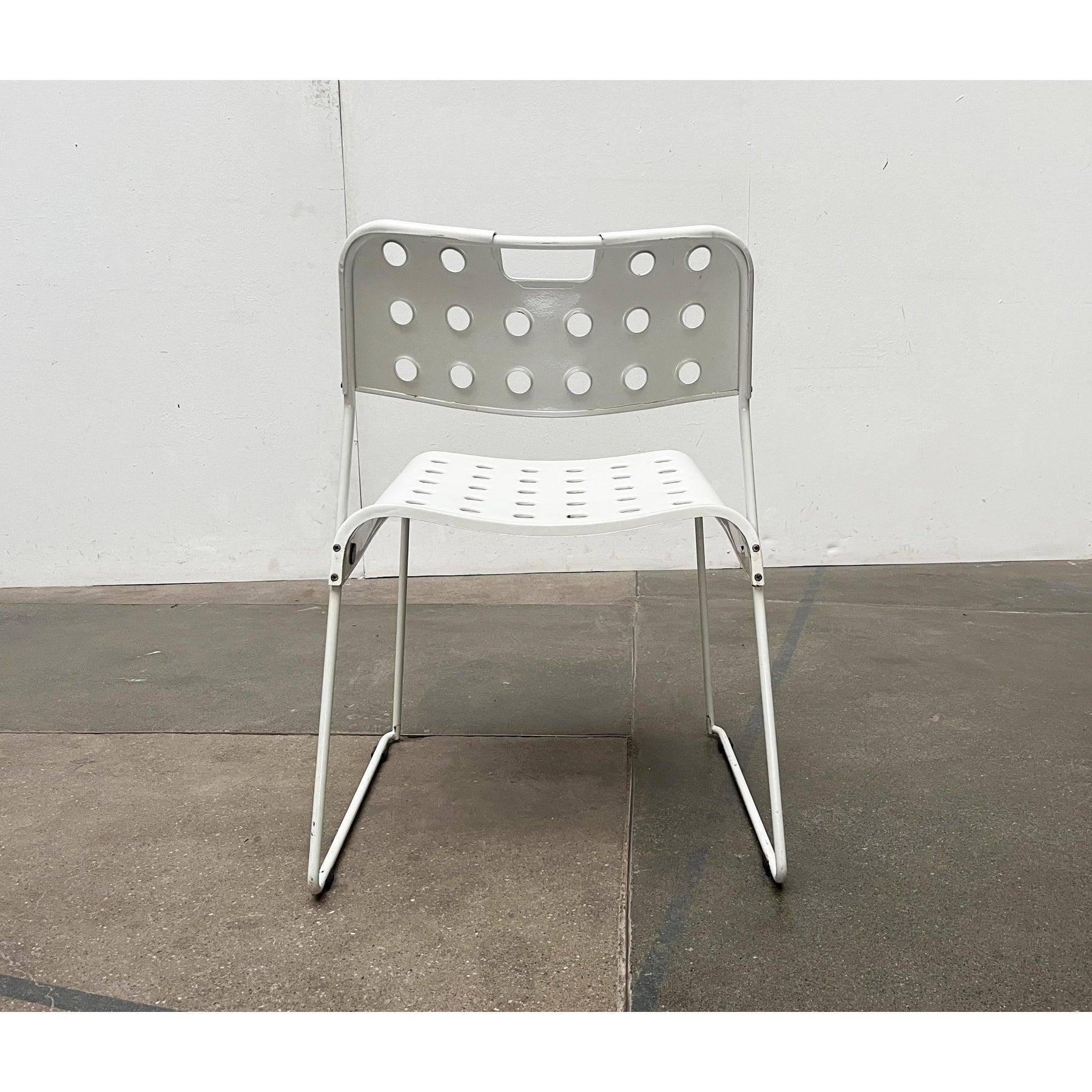 Set of 3 Vintage Space Age Chairs by Rodney Kinsman for Bieffeplast, 1970s For Sale 11
