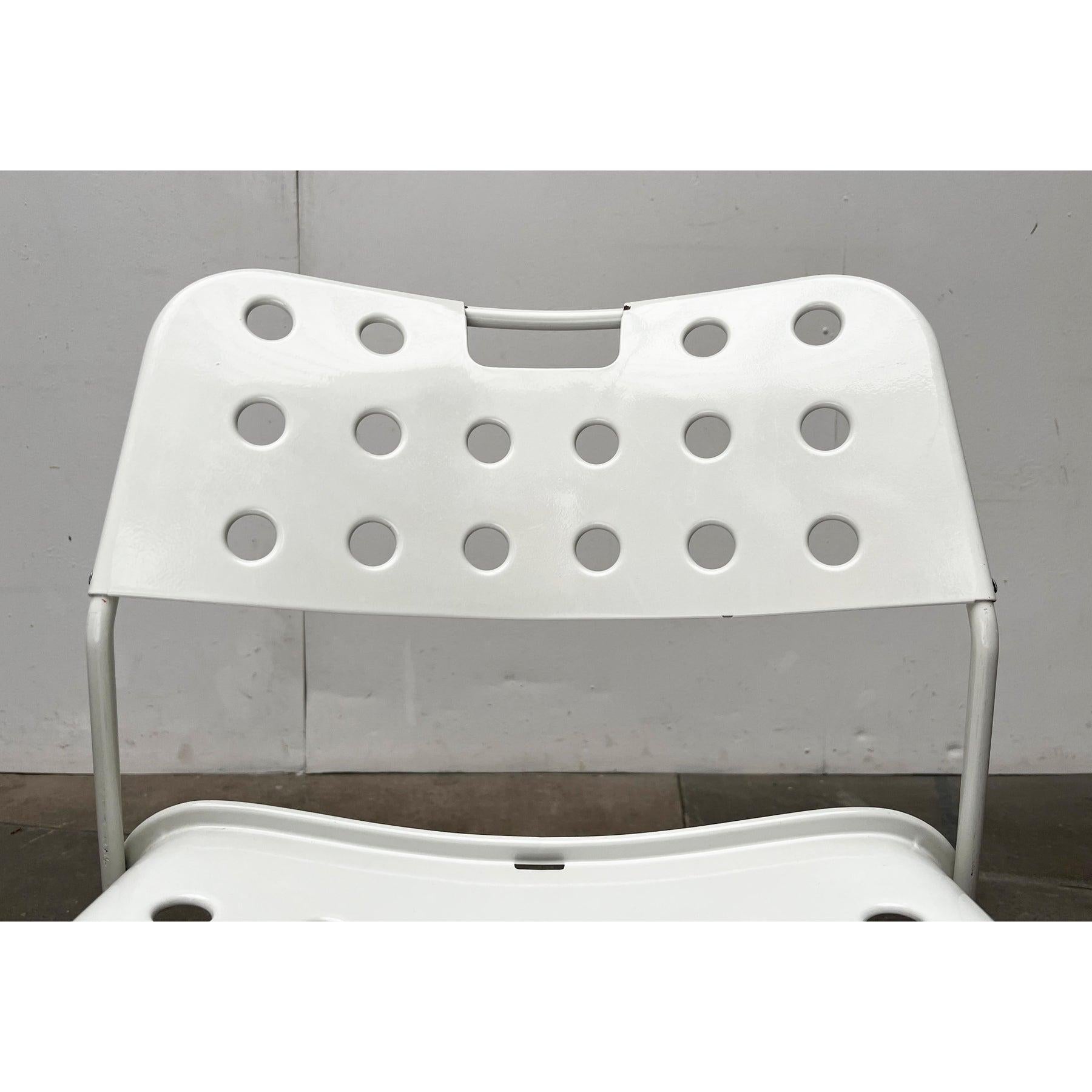 Italian Set of 3 Vintage Space Age Chairs by Rodney Kinsman for Bieffeplast, 1970s For Sale