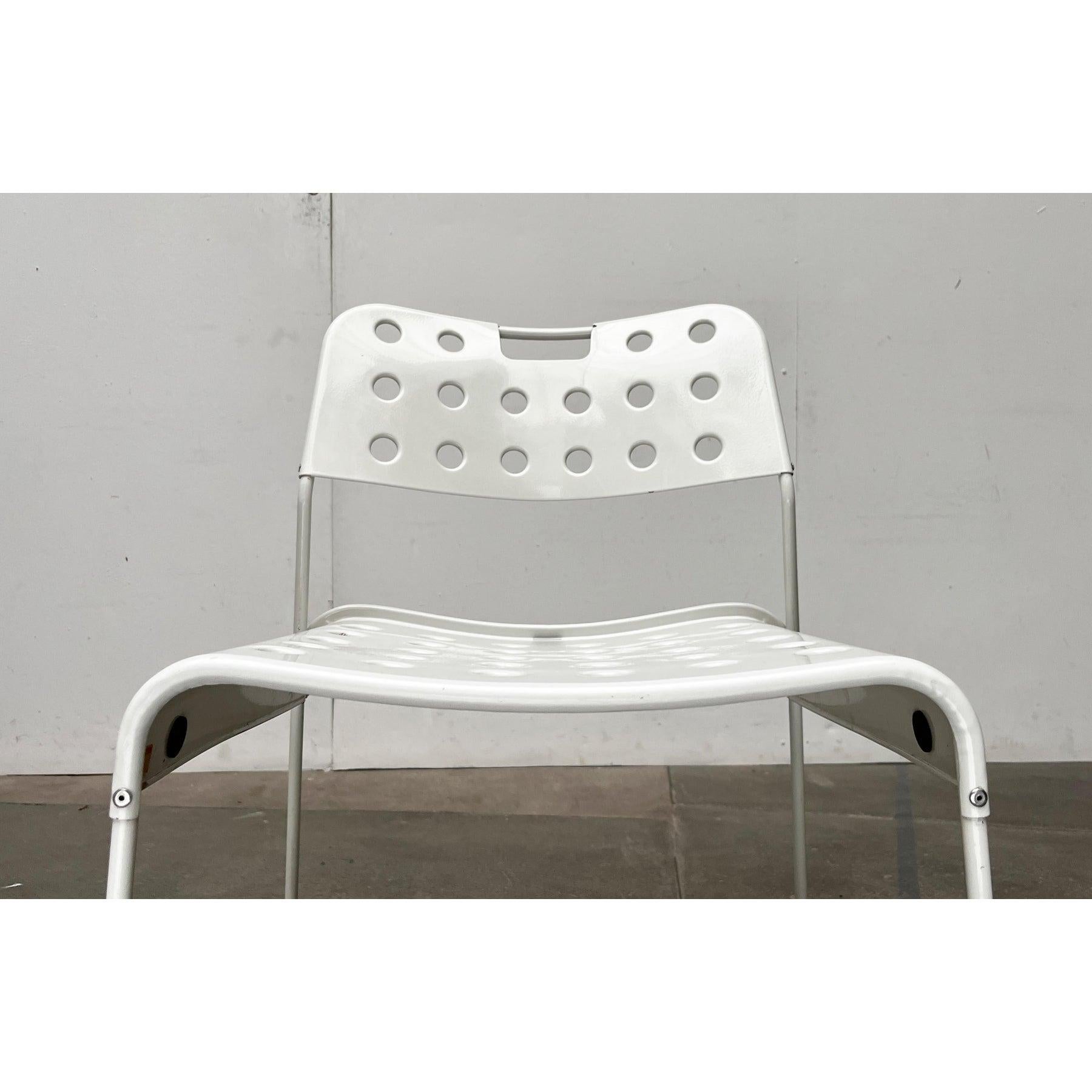 Set of 3 Vintage Space Age Chairs by Rodney Kinsman for Bieffeplast, 1970s In Good Condition For Sale In Hamburg, DE