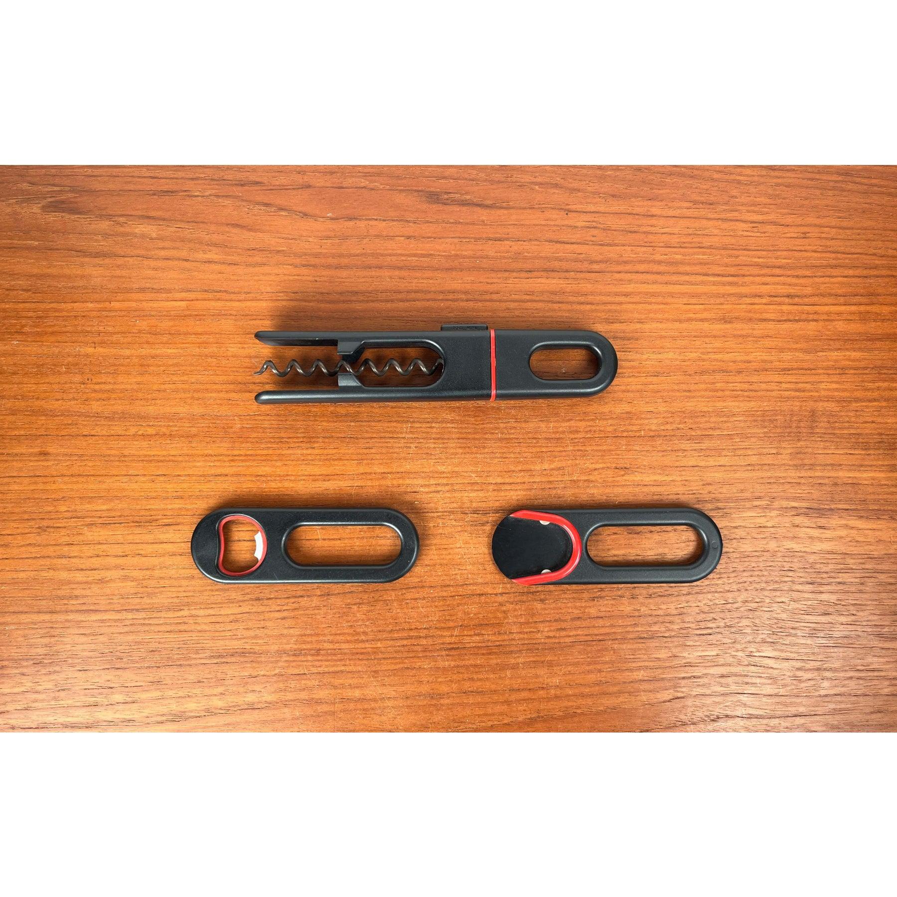 3er-Set dänisches Space Age Bar-Set von Rosti, 1980er Jahre im Angebot 7
