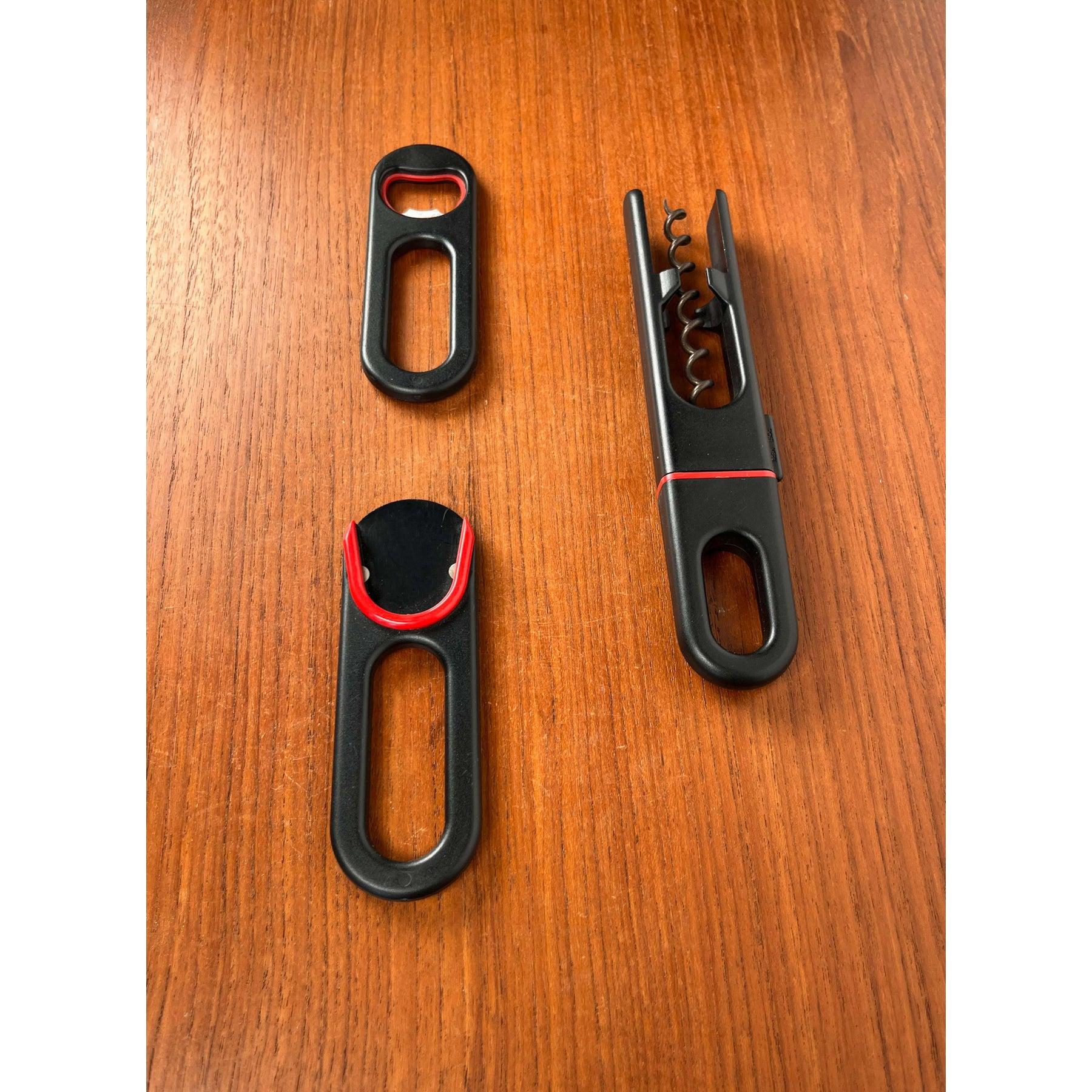 3er-Set dänisches Space Age Bar-Set von Rosti, 1980er Jahre im Angebot 8