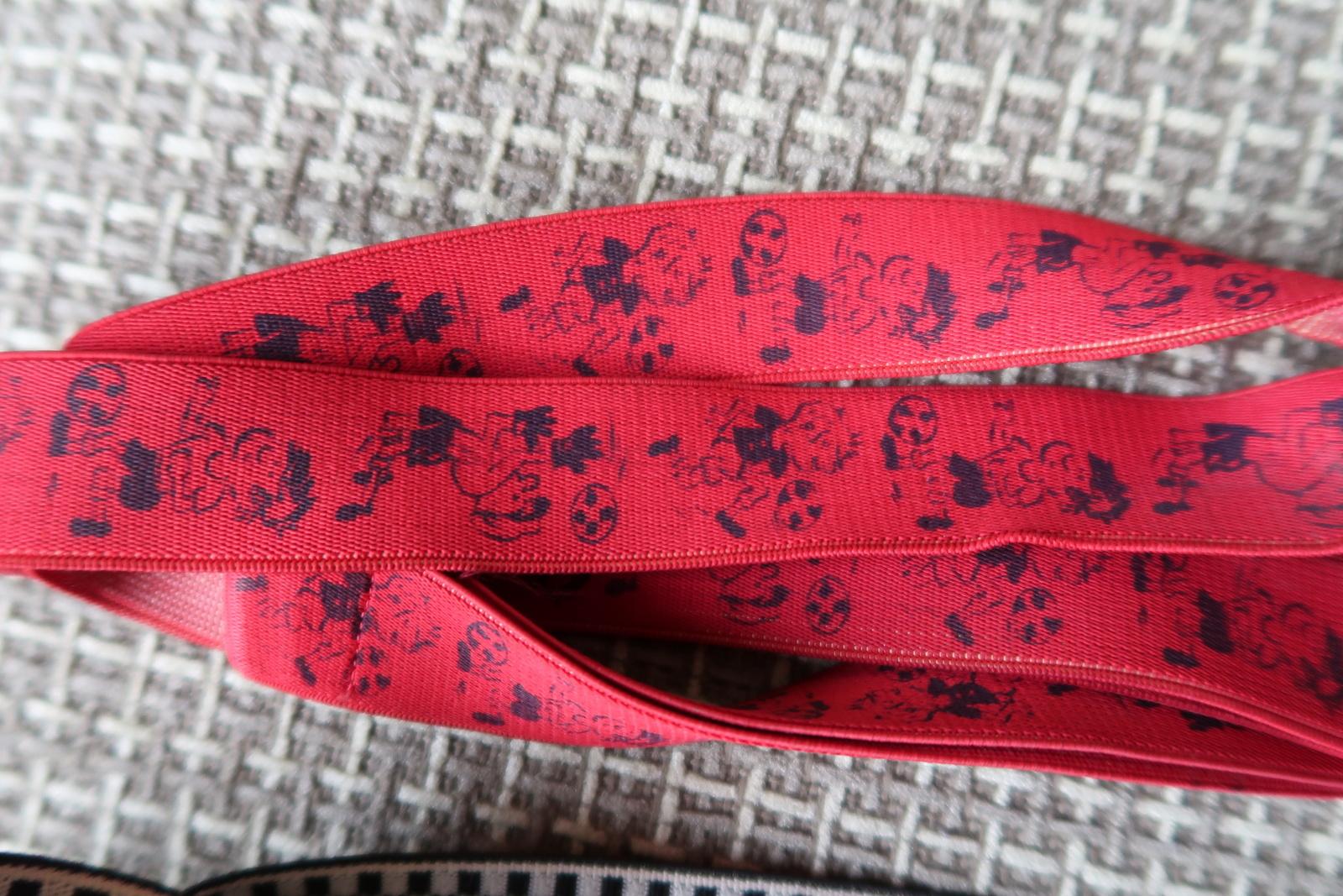 Fabric Set of 3 Vintage Suspenders from USSR: Nostalgic Charm from the 1970s, 1J99 For Sale