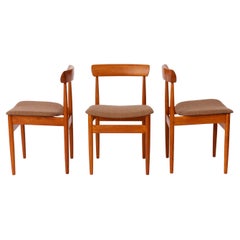 Set of 3 Vintage Teak Dining Chairs by Farsø Stolefabrik, 1960s Danish