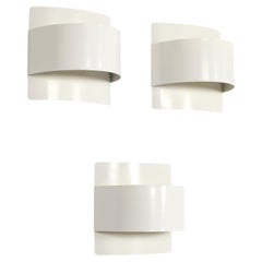 Set of 3 Wall Lamps by Peter Celsing Sweden 1970s