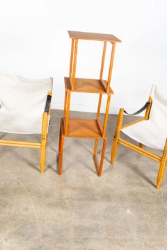 Set of 3 Wood Side Tables by Kai Kristiansen