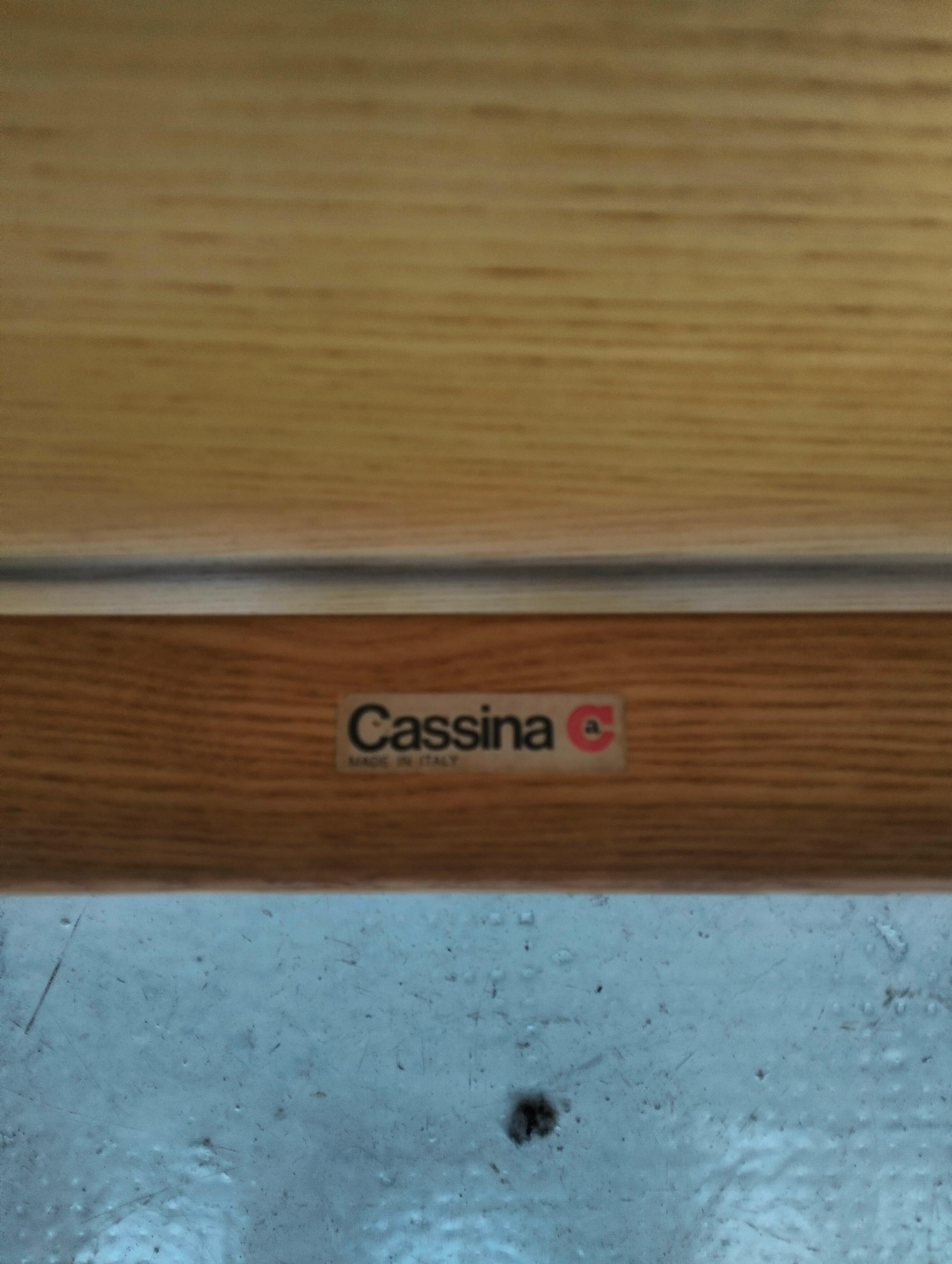 Set di 3 tavolini in legno modello 777 di Afra & Tobia Scarpa per Cassina anni '60 in vendita 1