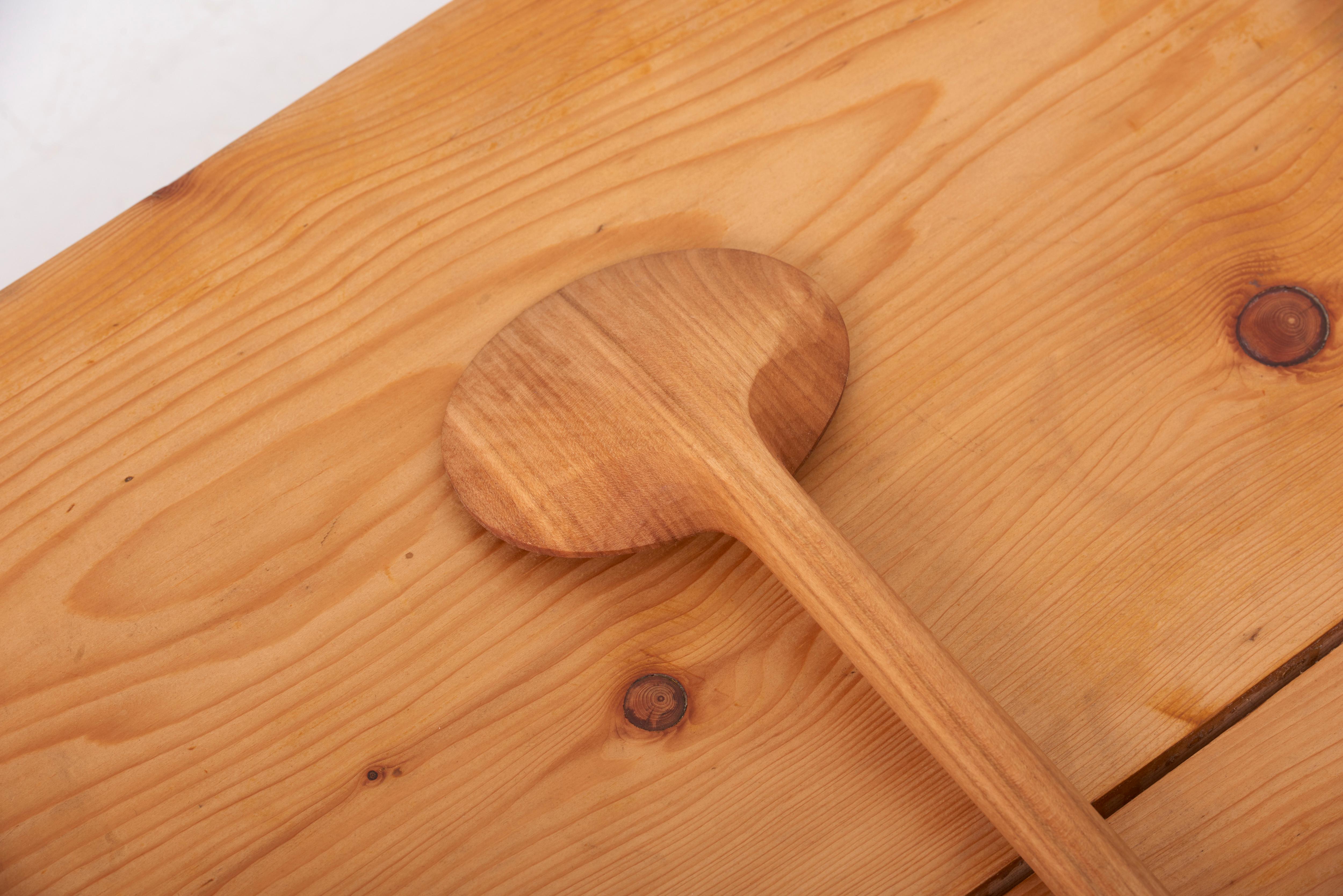 Set of 3 Wooden Spoons by Fabian Fischer, Germany, 2020 In New Condition For Sale In Berlin, DE