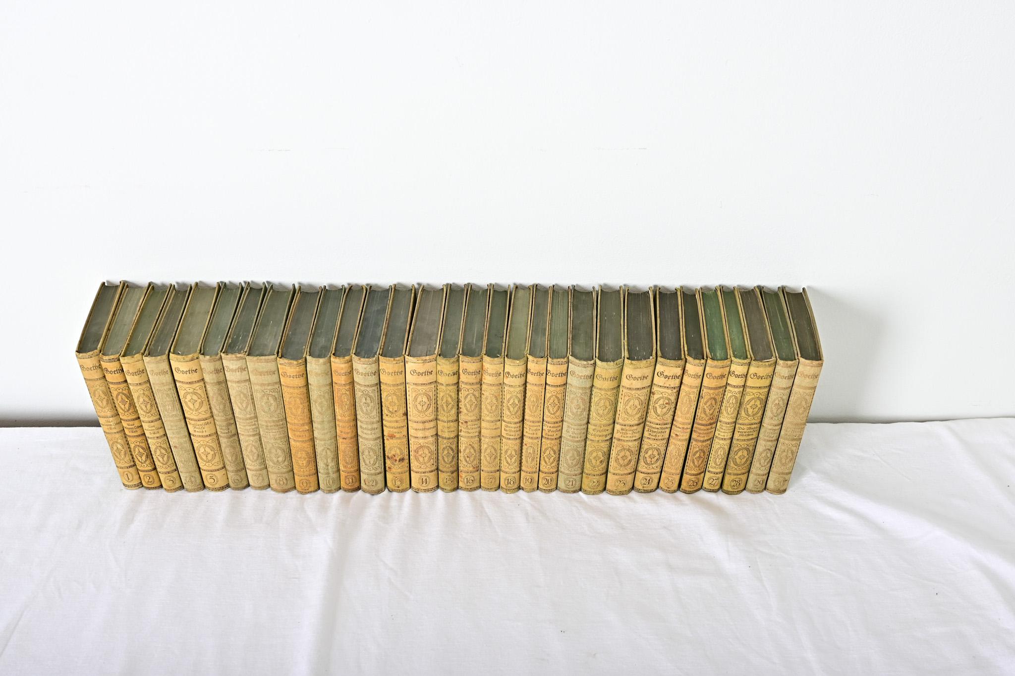 Set of 30 Books on Goethe For Sale 2