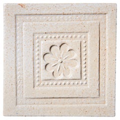 Set of 32 ceramic tiles by Roger Capron, France - 1970s