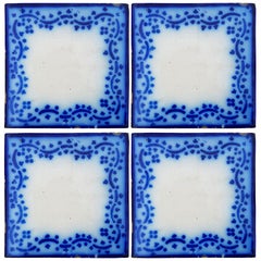 Blue Architectural Elements