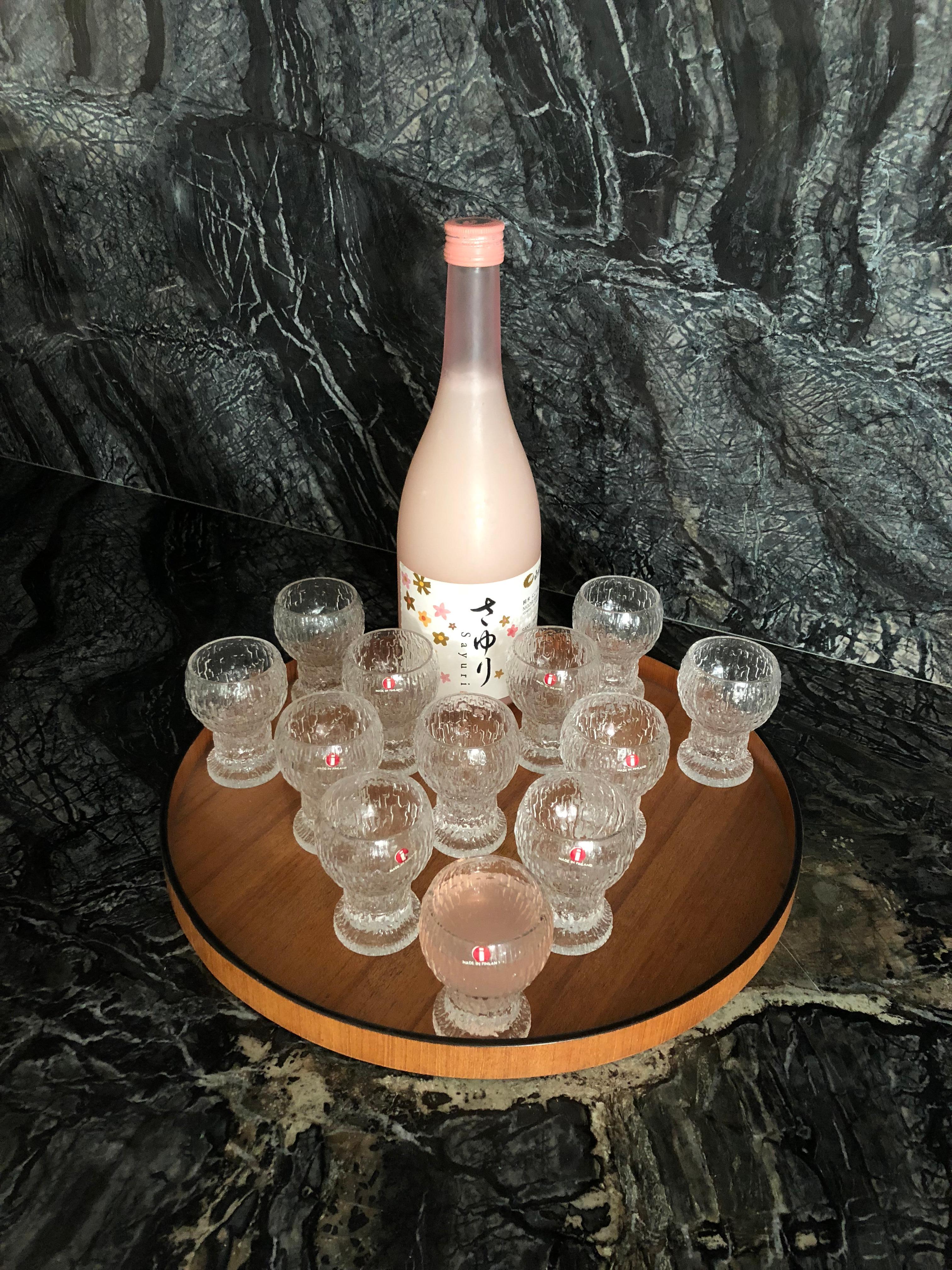 Set of 36 Iittala Cocktail Barware Glasses Ultima Kekkerit by Timo Sarpaneva   3