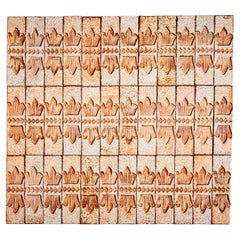 Set of 38 ceramic tiles by Roger Capron, France - 1970s 