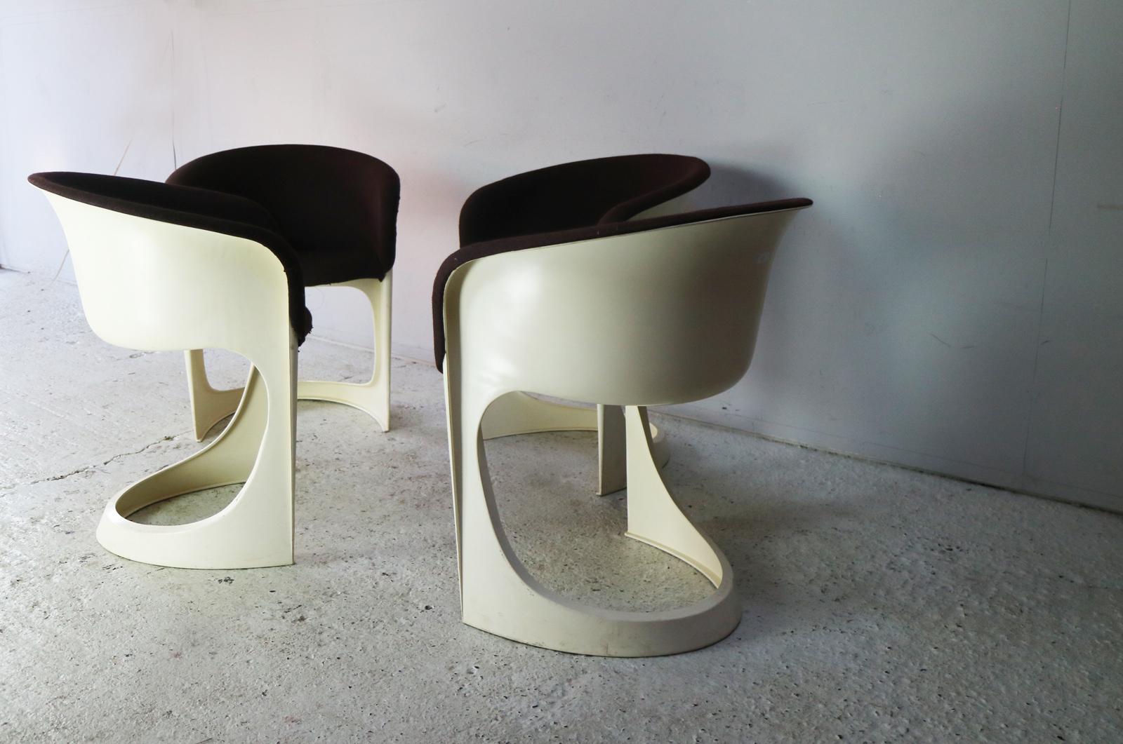 Fabric Set of 4 1960s Danish ‘290’ Chairs by Steen Ostergaard for Cado For Sale