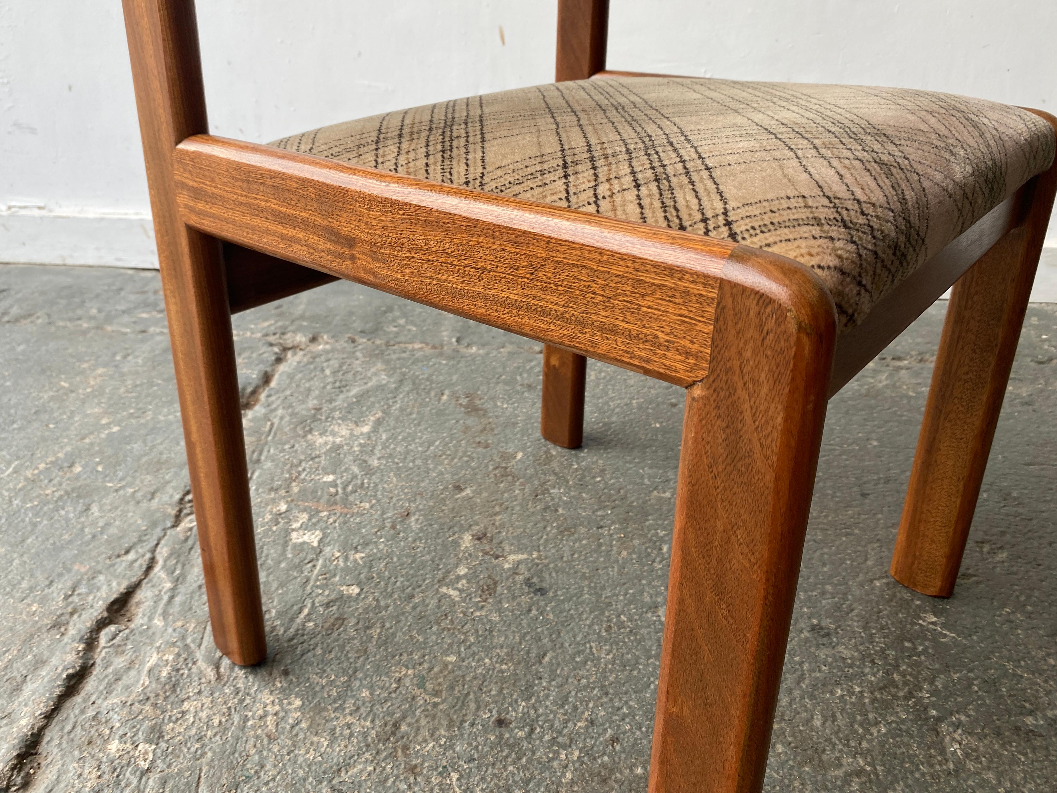 Set of 4 1960’s Mid-Century Dining Chairs by G Plan For Sale 5