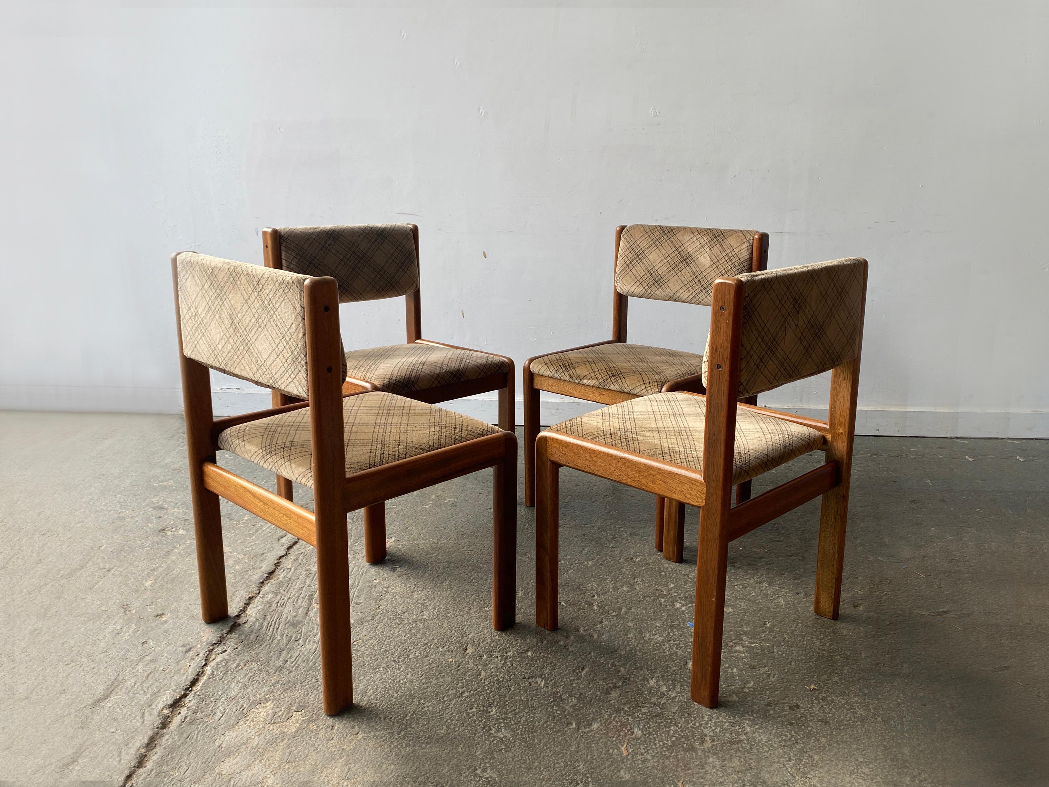 Mid-Century Modern Set of 4 1960’s Mid-Century Dining Chairs by G Plan For Sale