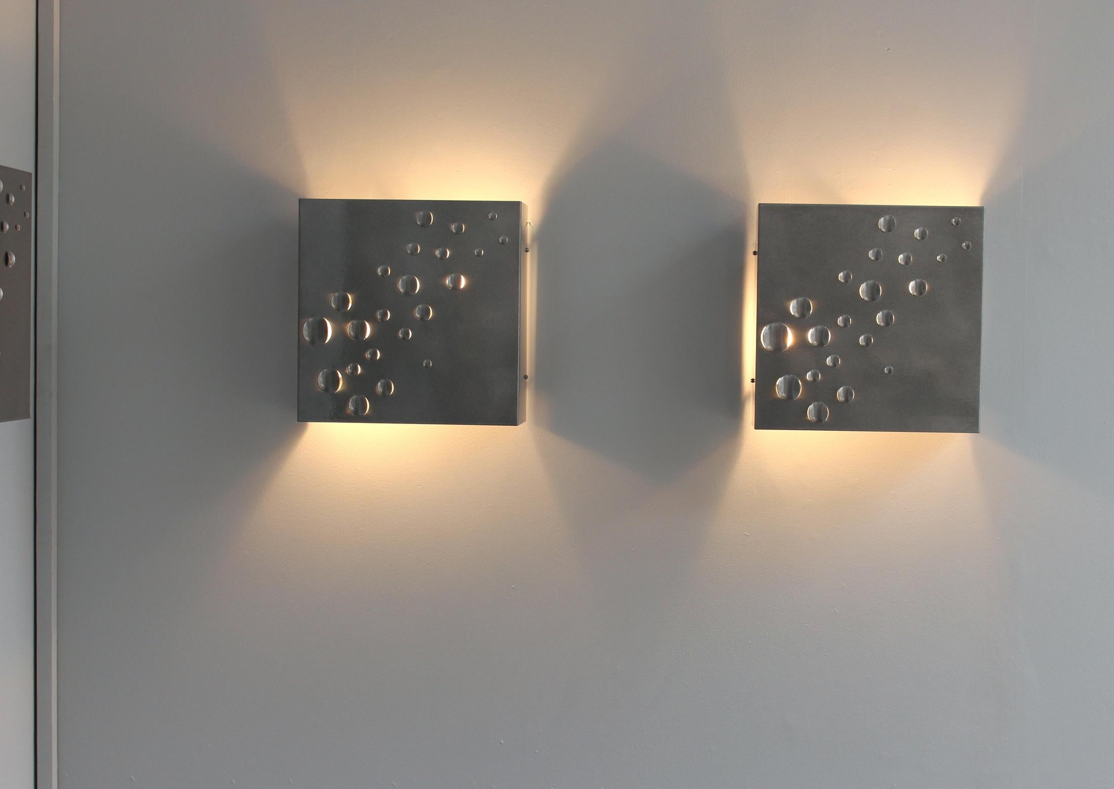 Set di 4 lampade a gocce di pioggia del 1960 di Jelle Jelles per Raak in vendita 1