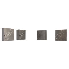 Set of 4 1960s Rain Drops Sconces by Jelle Jelles for Raak