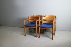 Set of 4 1970s Danish Midcentury Chairs by F. D. B. Mobler
