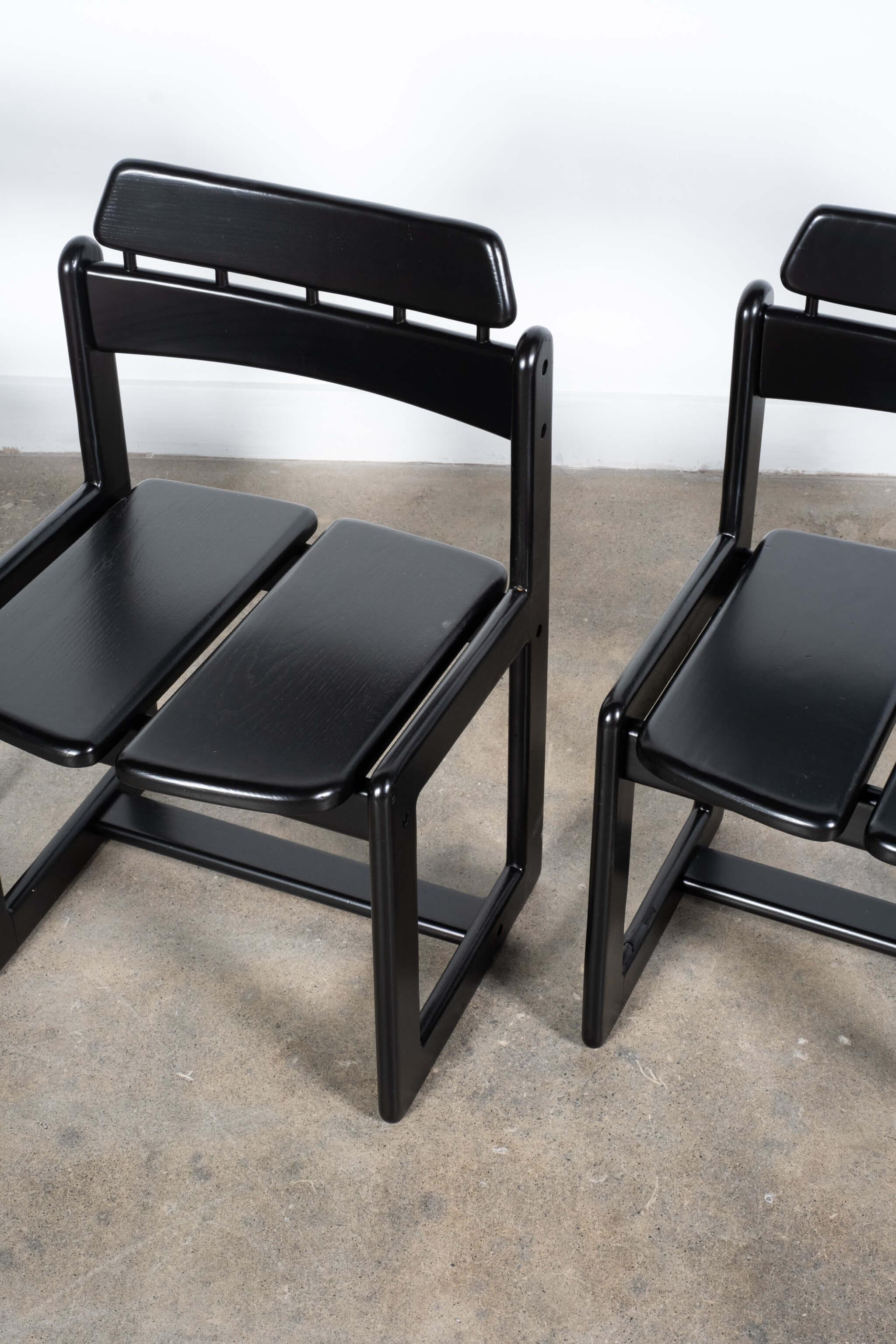Set of 4 1970s Italian Tapiolina Chairs by Ilmari Tapiovaara  For Sale 3