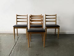 Set of 4 1970's Mid-Century dining chairs by Schreiber Furniture
