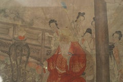 Set of 4 Chinese Watercolor Landscape Panels
