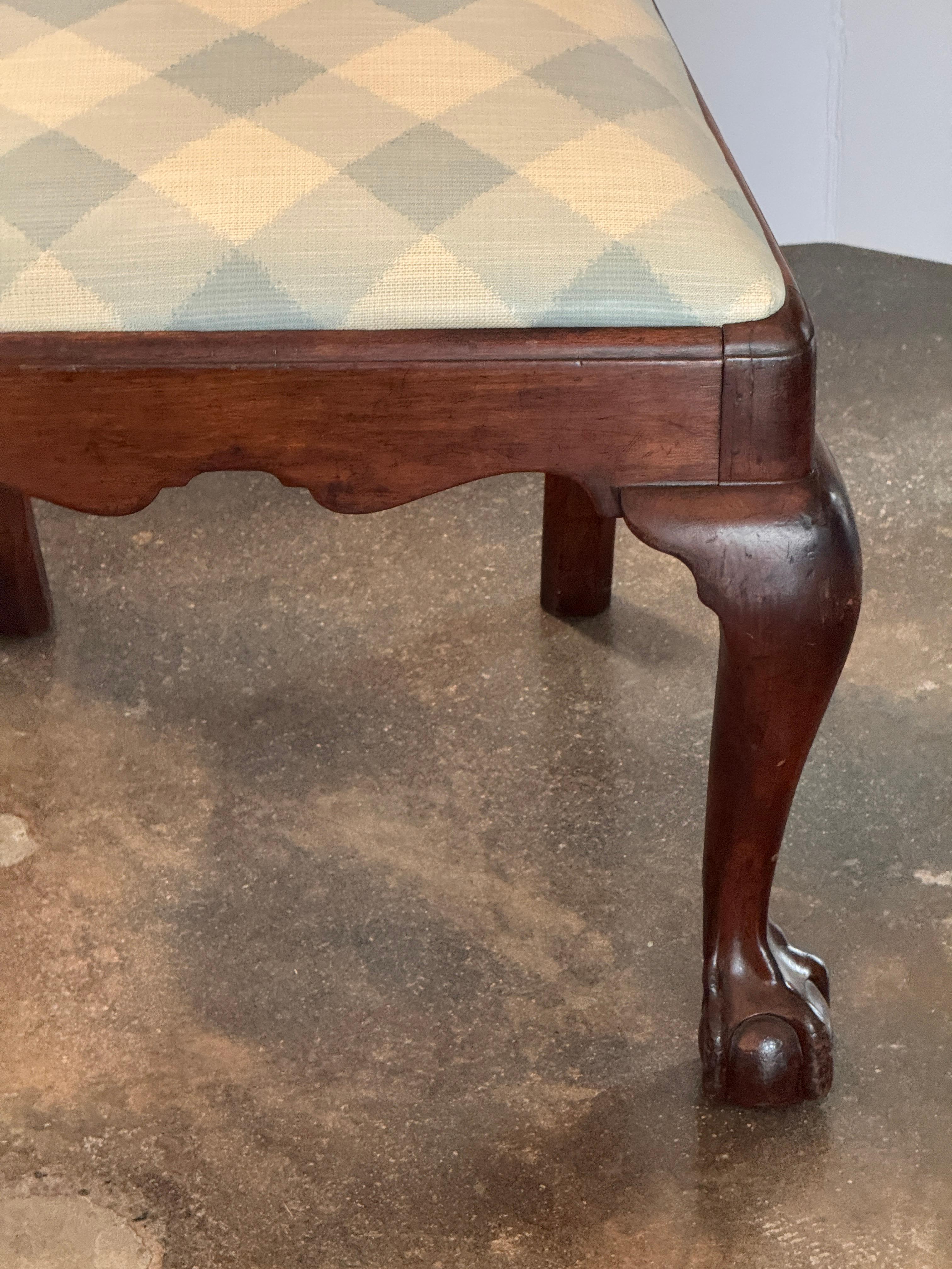 Set of 4 19th Century English Mahogany Chairs en venta 6