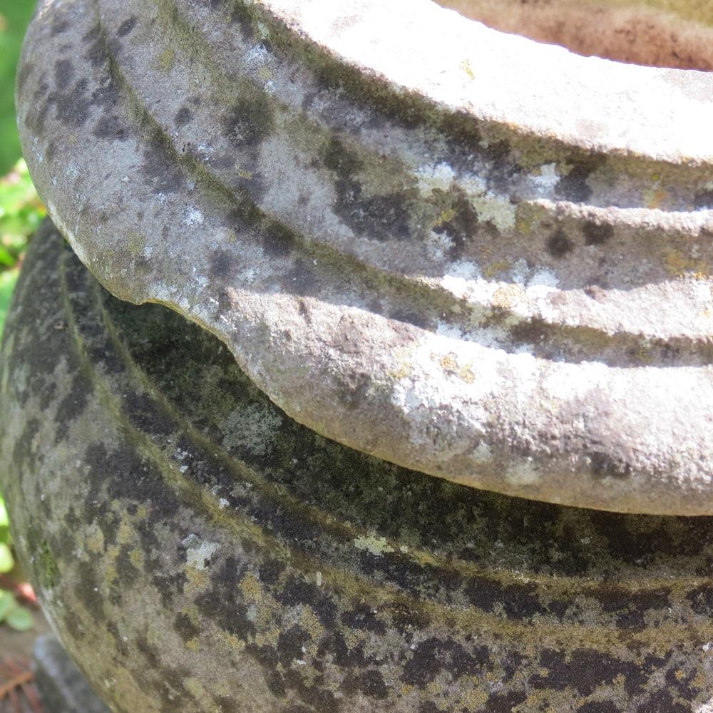 Set of 4 19th Century Marble Garden Urns 2