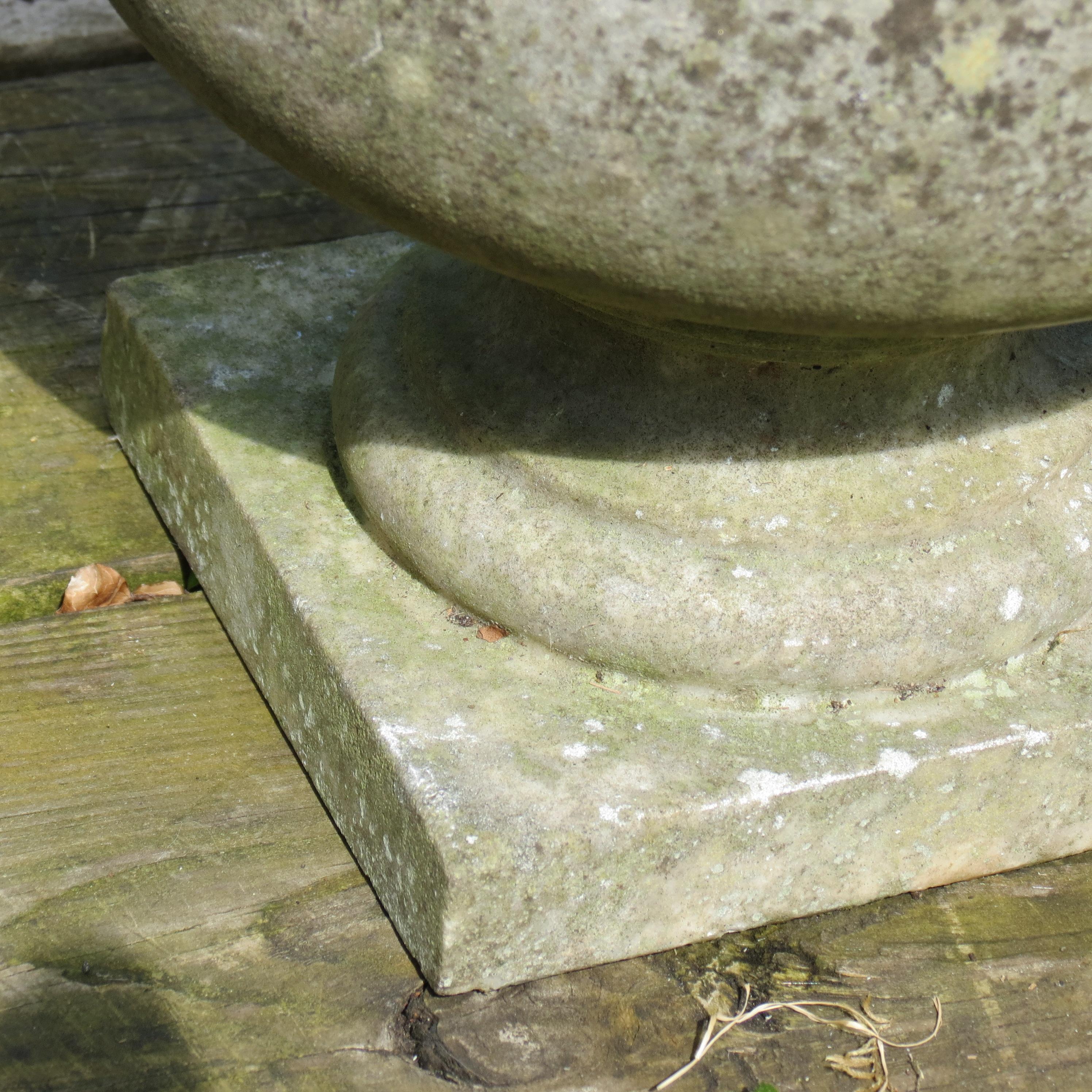 Set of 4 19th Century Marble Garden Urns 3
