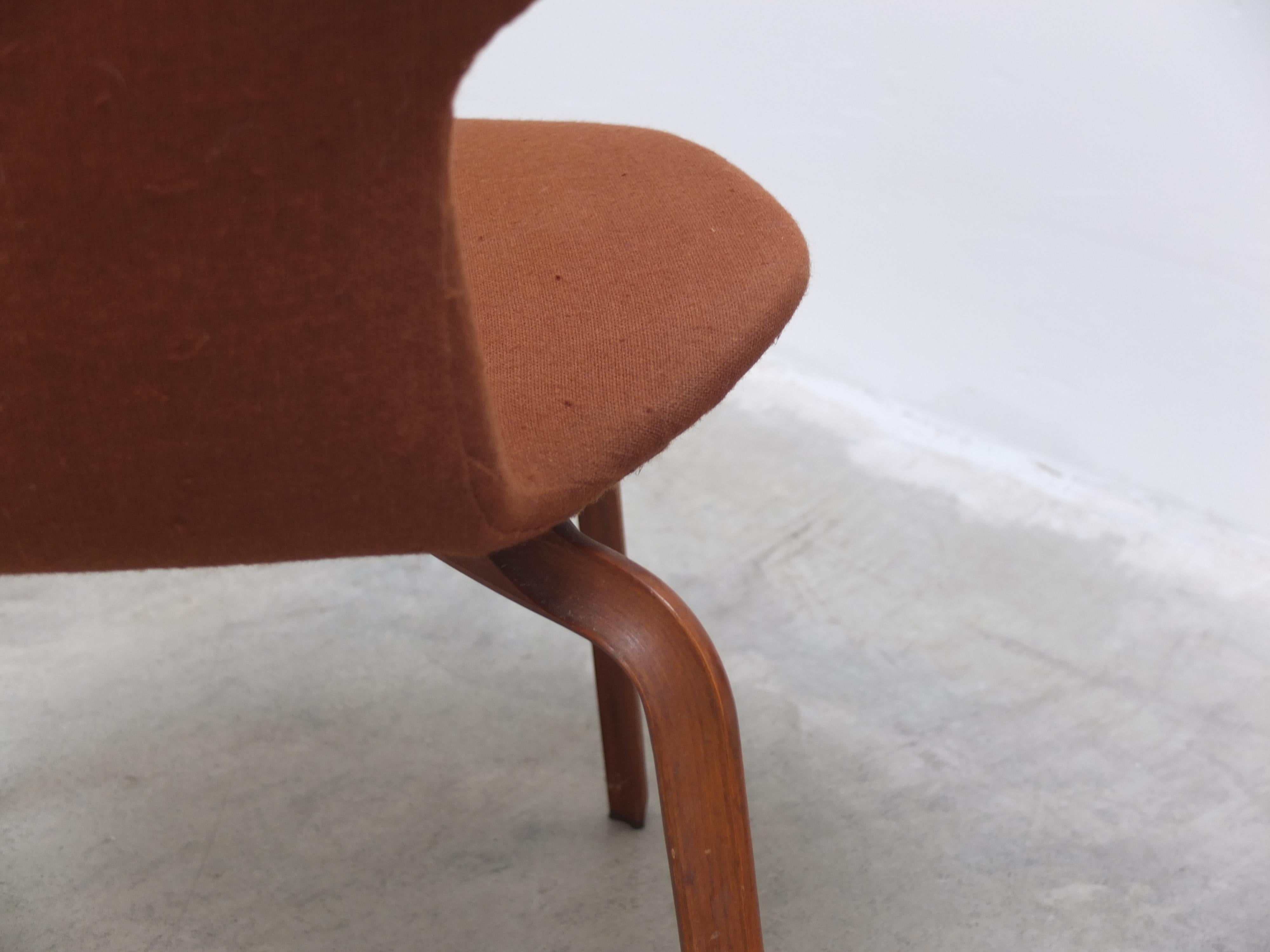 Set of 4 1st Edition 'Grand Prix' Chairs by Arne Jacobsen for Fritz Hansen, 1957 For Sale 7