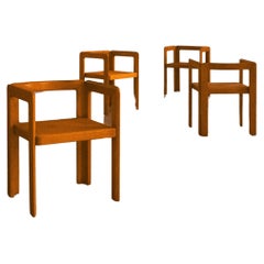Retro Set of 4/6/10 Dining Chairs by Derk Jan De Vries