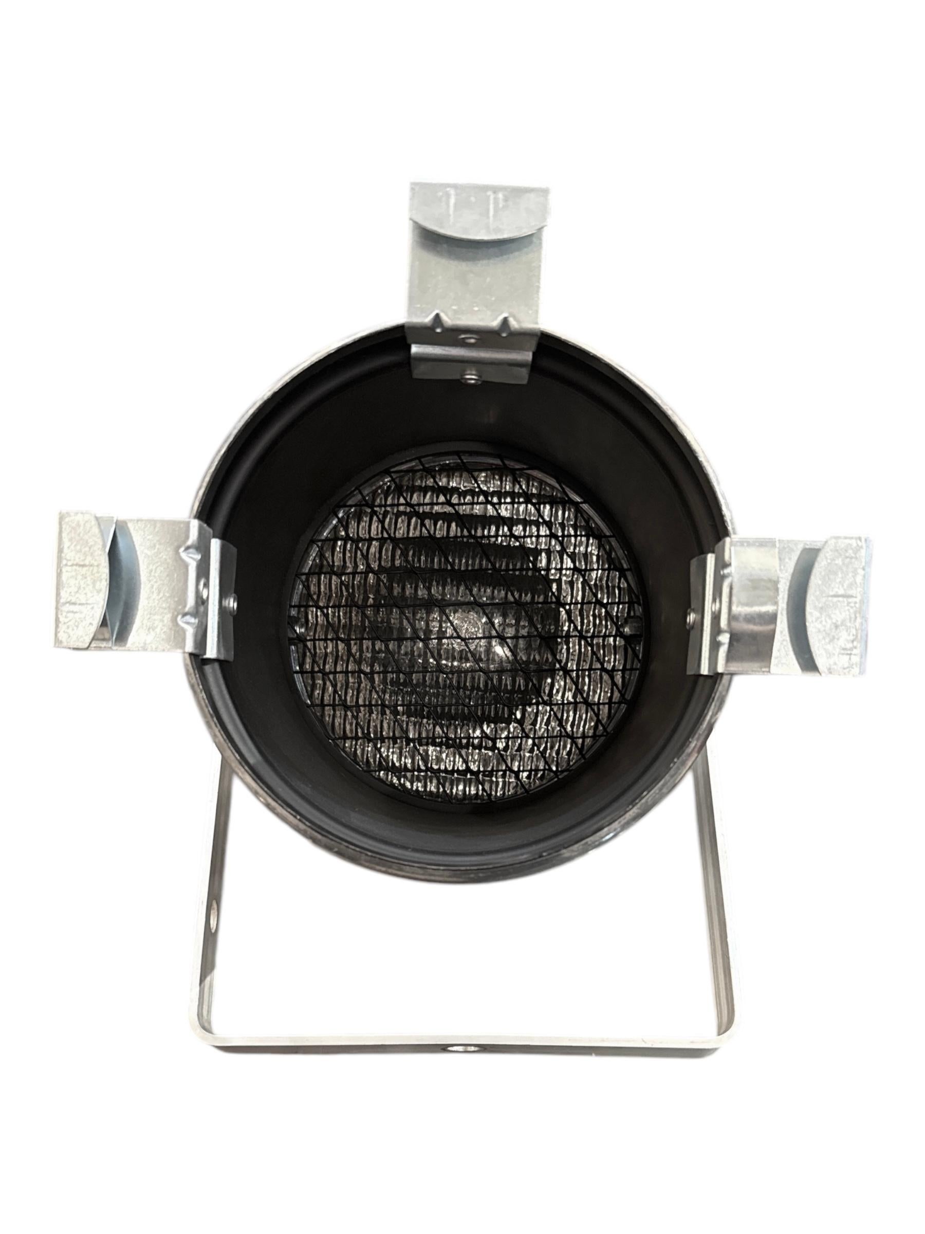 Set of 4 70s Aluminum Stage SpotLight For Sale 1
