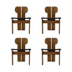 Set of 4 ‘Africa’ Chairs by Afra 
Tobia Scarpa for Maxalto, 1975