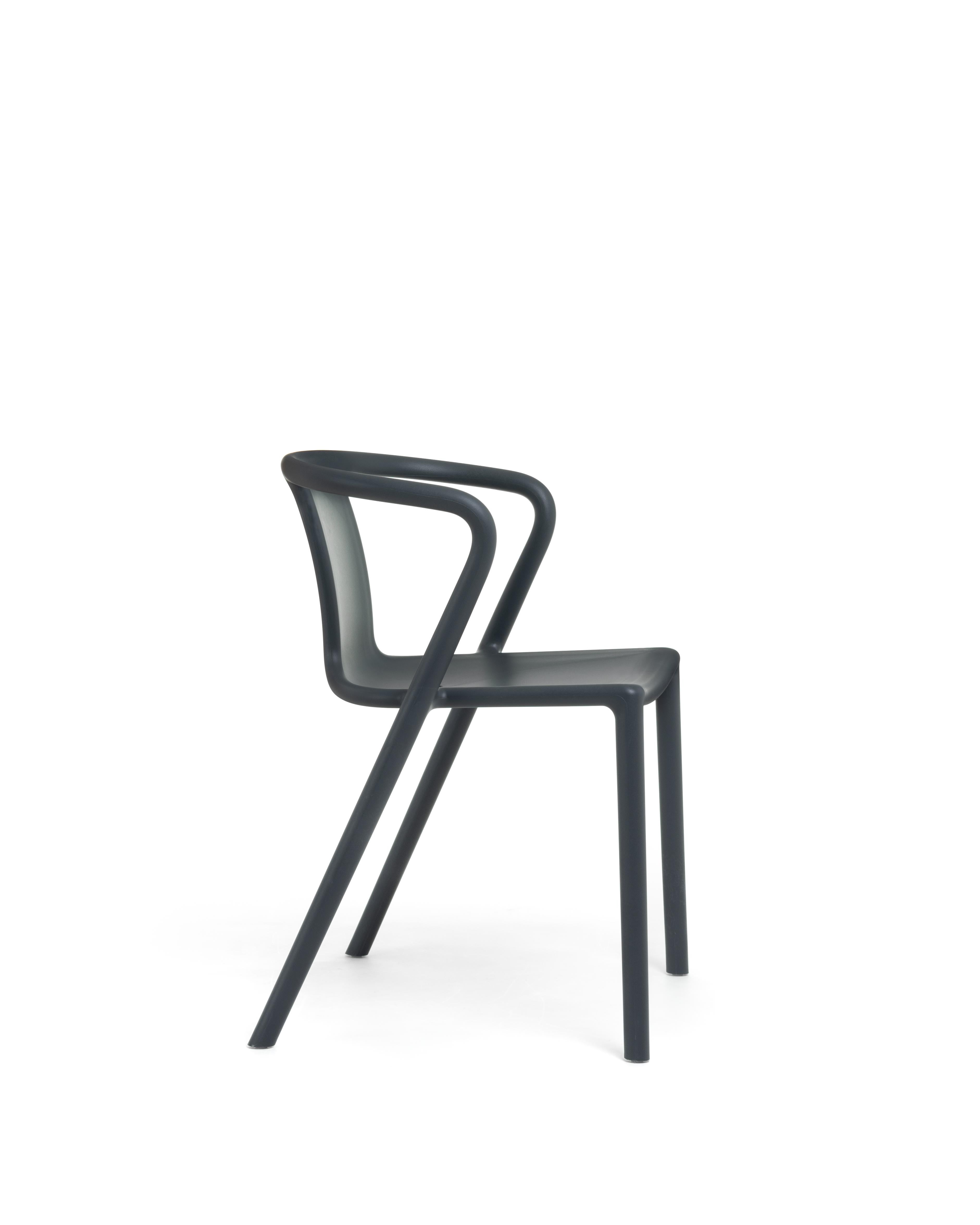 Ensemble de 4 fauteuils Air gris Antracite de Jasper Morrison  pour Magis en vente 12