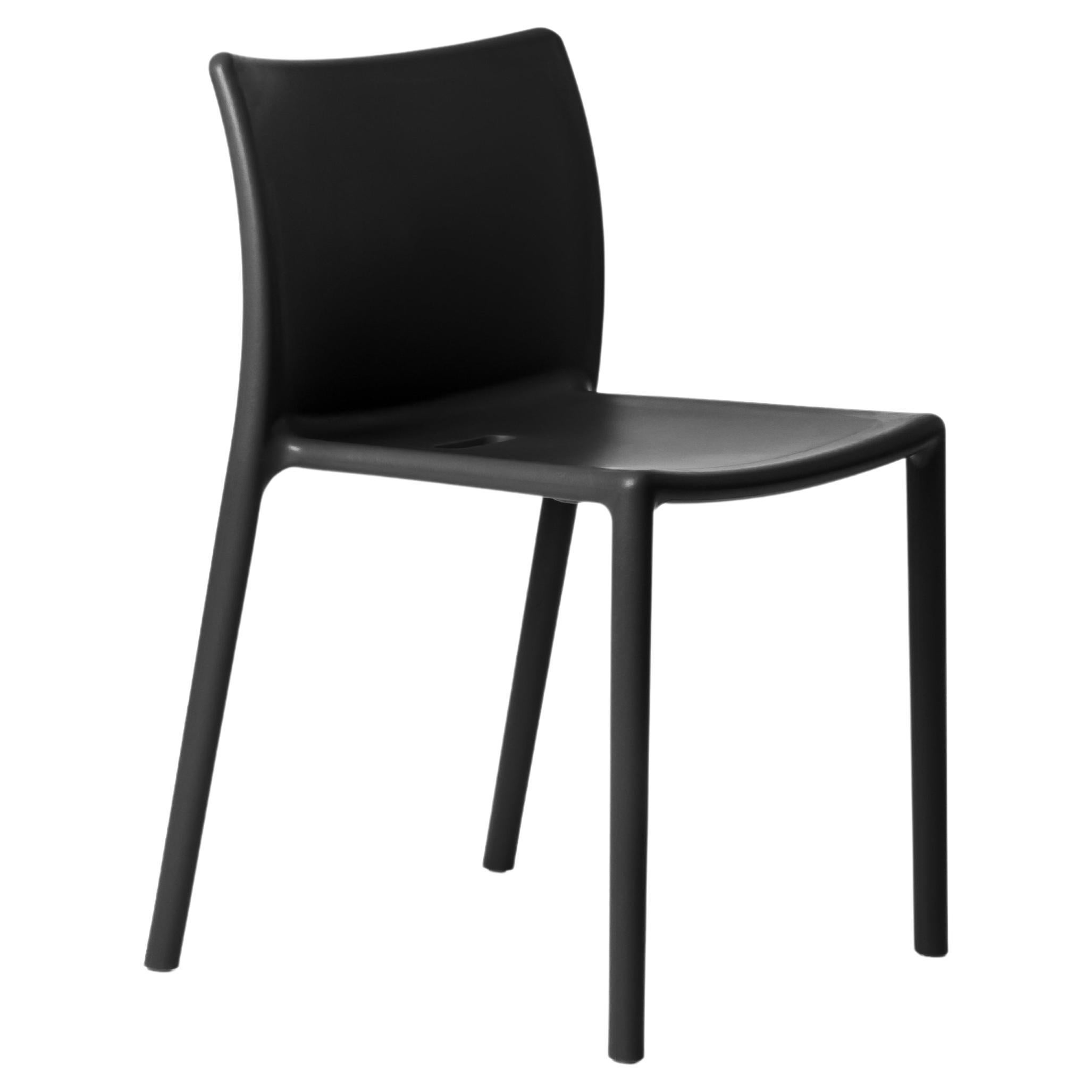 Set of 4 Air chair in Black by Jasper Morrison  for MAGIS For Sale