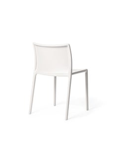 Ensemble de 4 chaises Air blanches de Jasper Morrison  pour Magis
