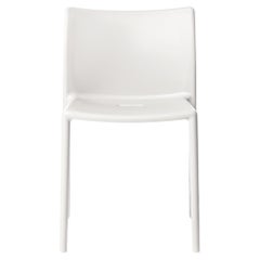 Ensemble de 4 chaises Air blanches de Jasper Morrison  pour Magis