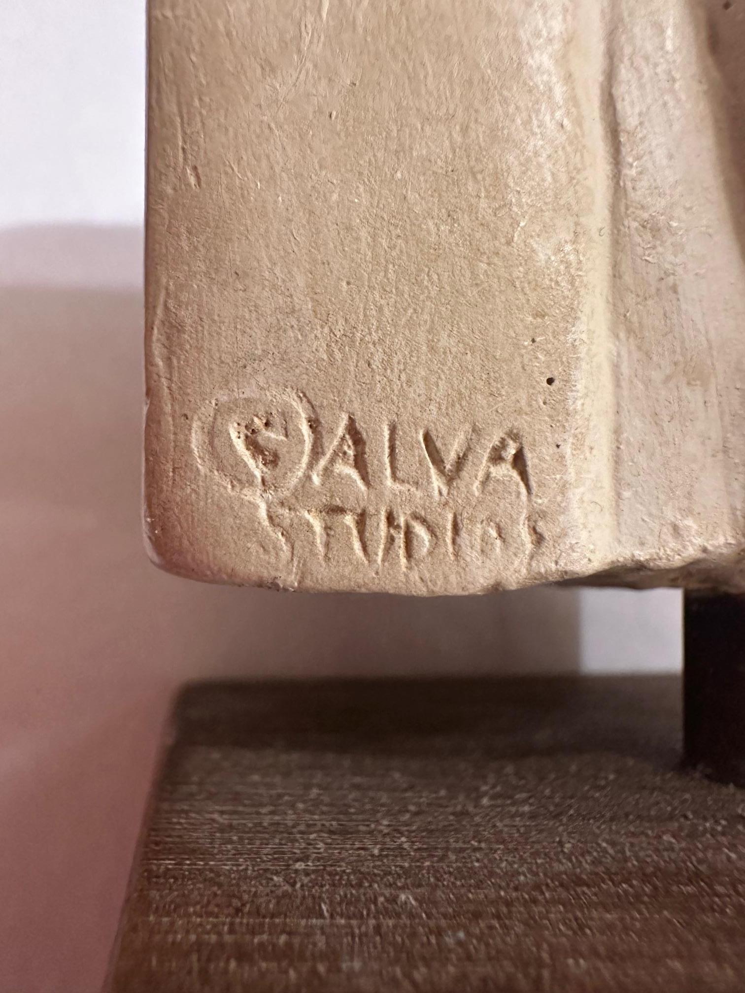 Juego de 4 Reproducciones de Bustos del Antiguo Egipto del Museo Alva en venta 6