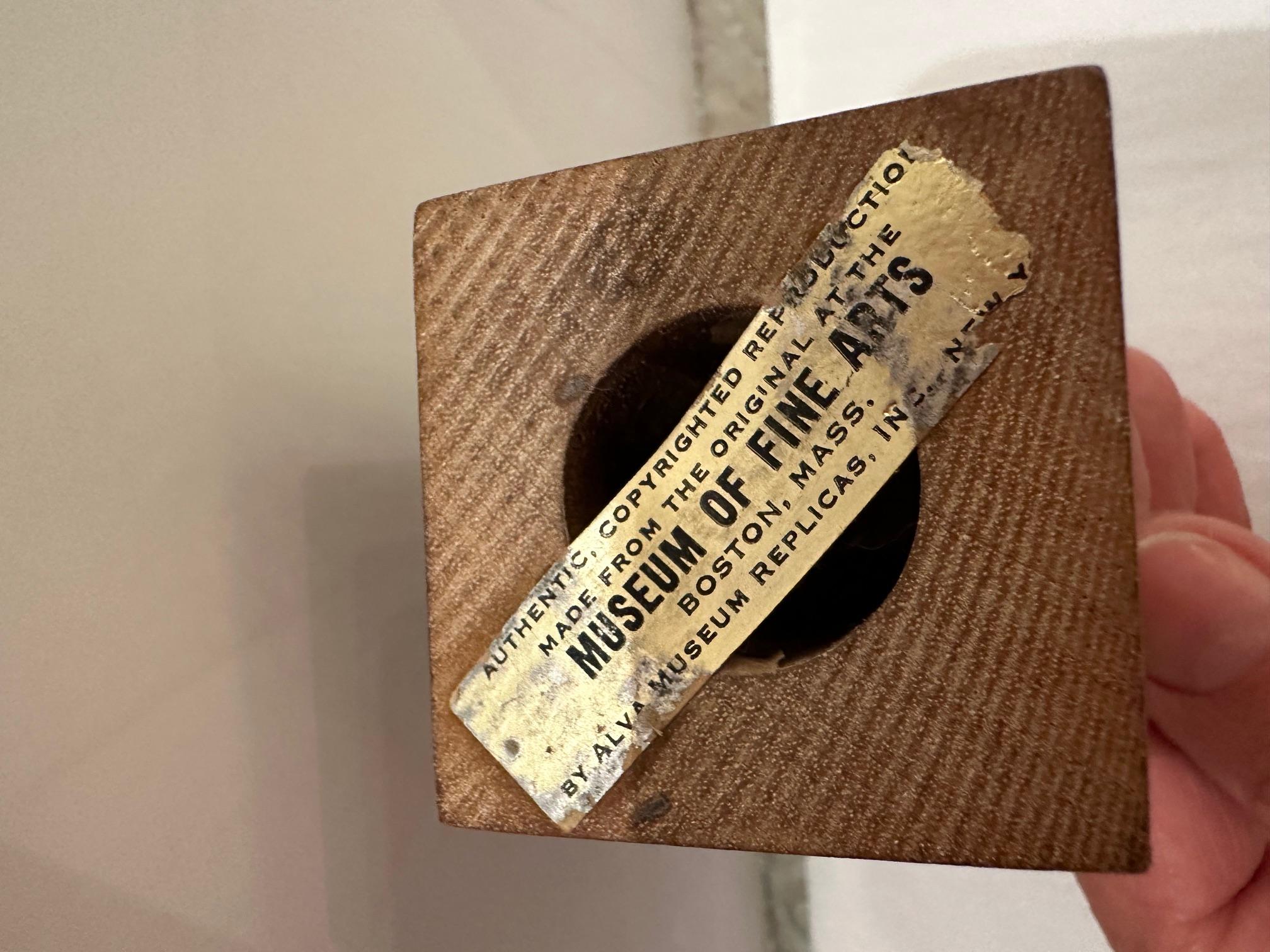 Juego de 4 Reproducciones de Bustos del Antiguo Egipto del Museo Alva en venta 7
