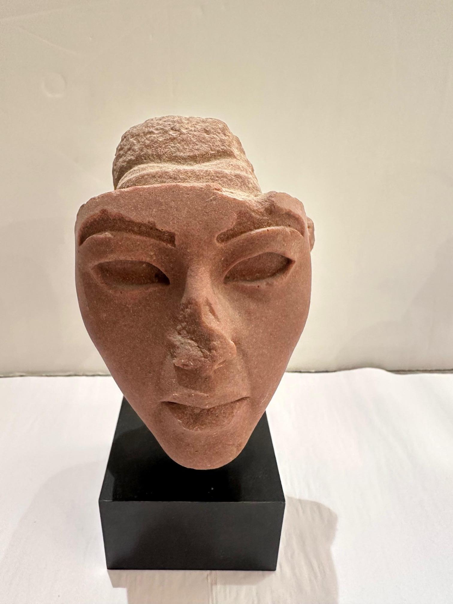 Juego de 4 Reproducciones de Bustos del Antiguo Egipto del Museo Alva en venta 2