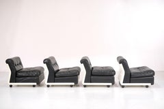 Set di  4  Poltrone Amanta di Mario Bellini per C.I.C. - anni '70
