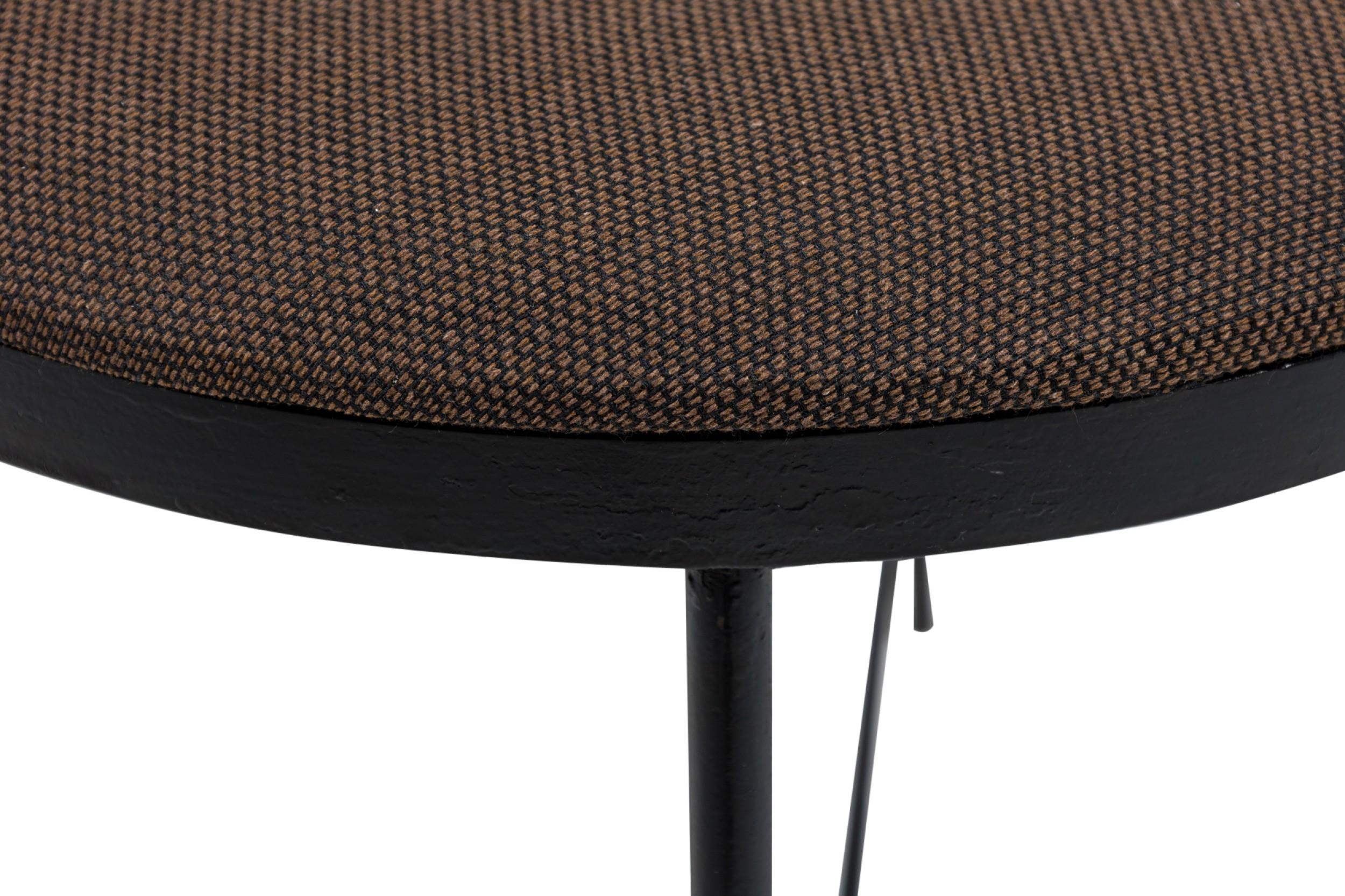 Set of 4 American Mid Century Atomic Age Style Cast Iron Chairs im Angebot 7