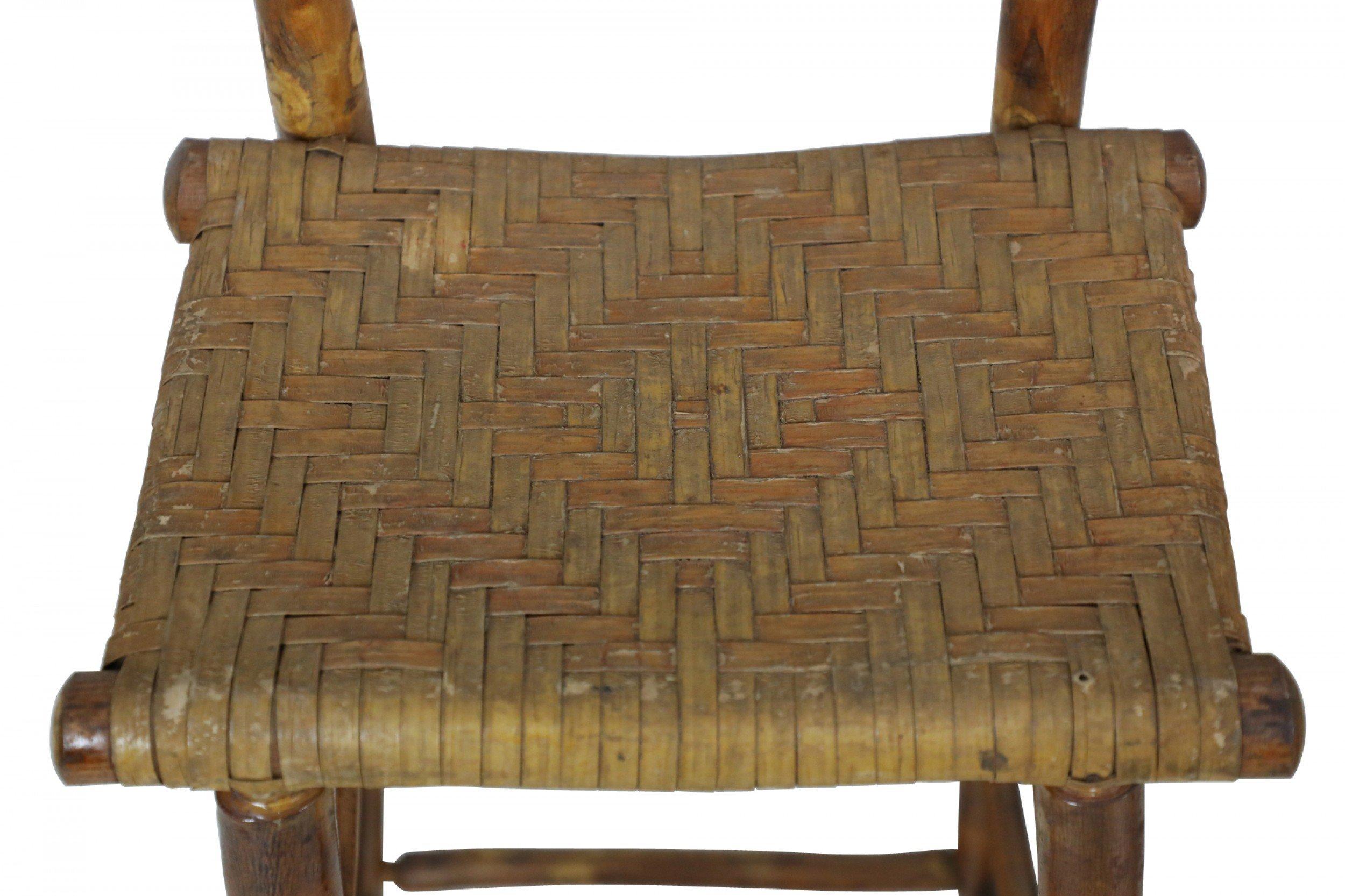 old hickory bar stools
