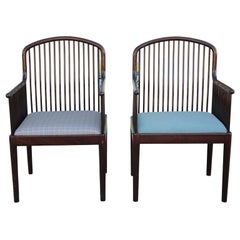 Set of 4 Andover Spindle Framed Dining Chairs by David Allen for Stendig