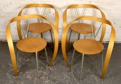 Set of 4 Andrea Branzi 'Revers' Chairs for Cassina