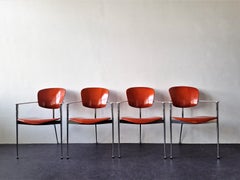 Set di 4 sedie da pranzo 'Andrea' di Josep Llusca per Andreu World, Italia, 1986