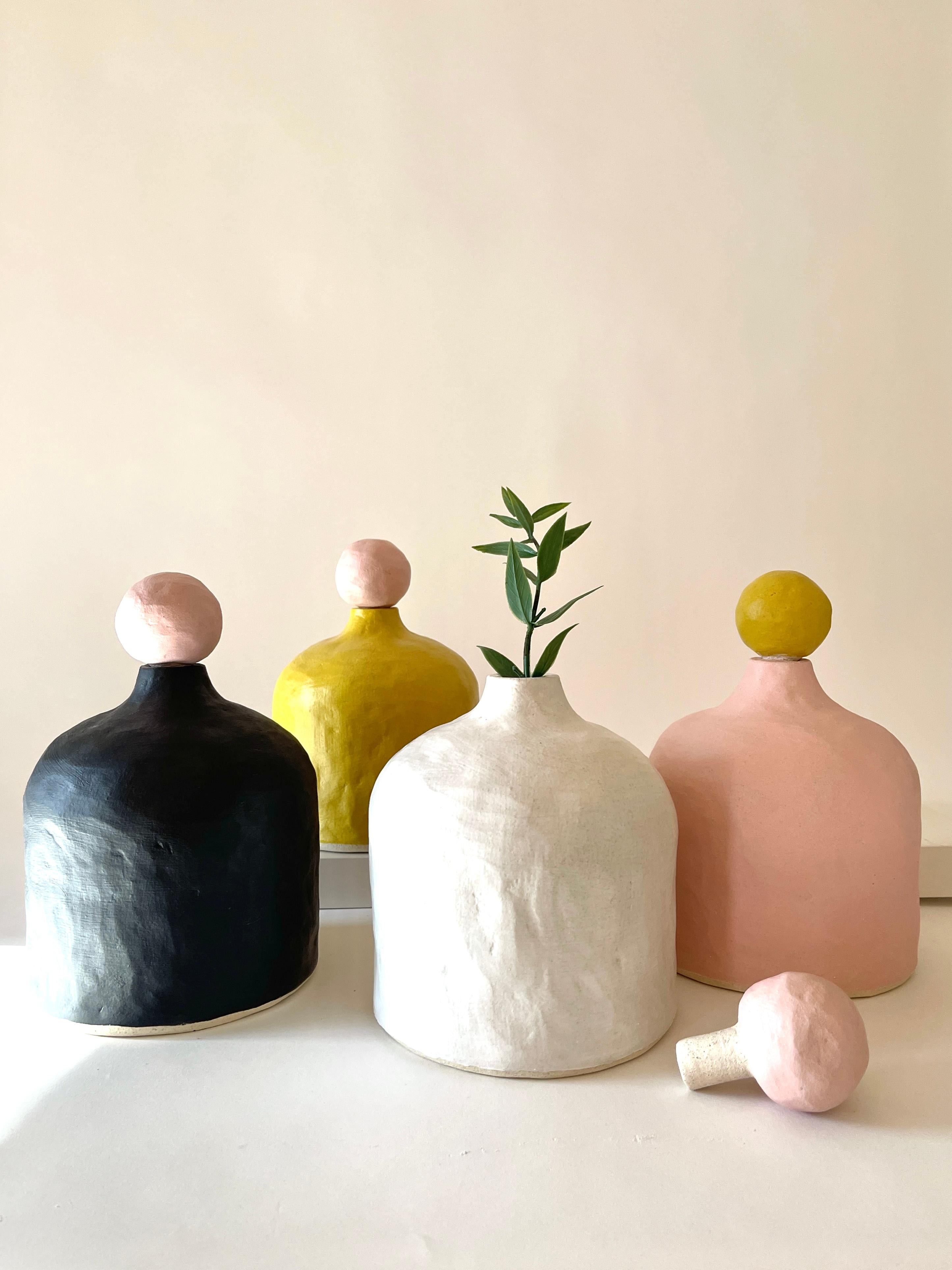 Set of 4 Annie Vases by Meg Morrison 6